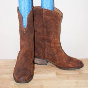 Brown Leather Women's Boots